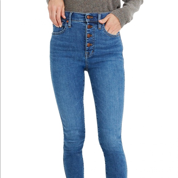 Madewell Denim - Madewell 10” High Riser Skinny Skinny Jeans